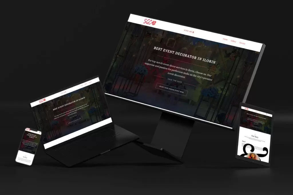 Web Design Project With WordPress