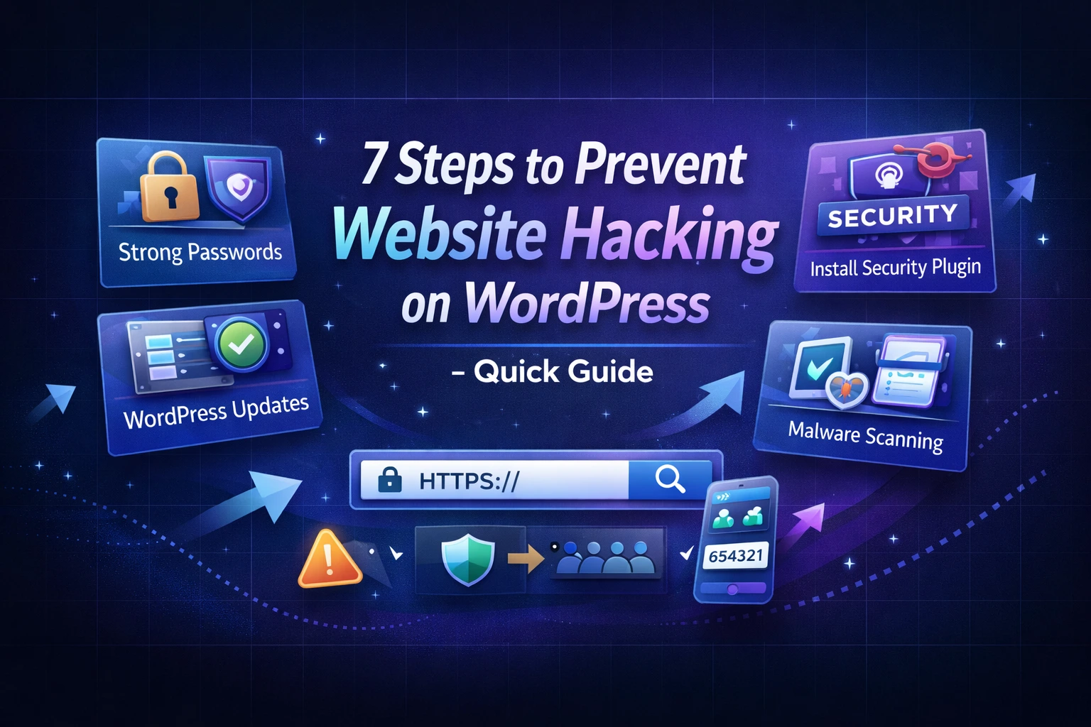7 Steps to Prevent Website Hacking on WordPress Quick Guide