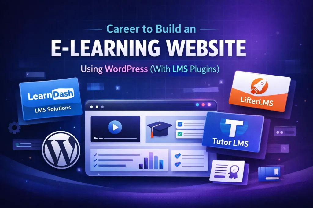 Building an e learning website with WordPress